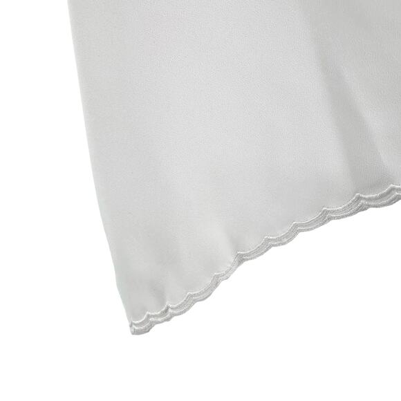 Yves St. Clair 2 White Blouse with Lace Detail & Shoulder Pads Womens Plus 22W - Picture 3 of 12